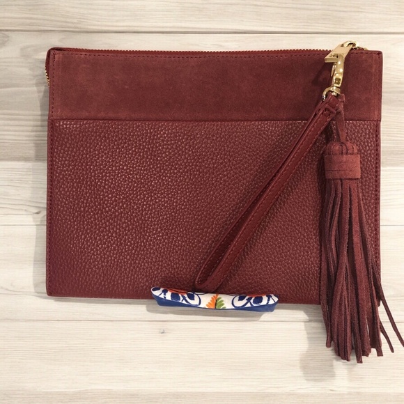 White House Black Market Wristlet Clutch - Picture 1 of 8